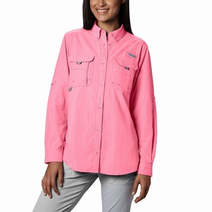 Columbia PFG Bahama™ Långärmad Tröja Dam Rosa (PQJOE8704)